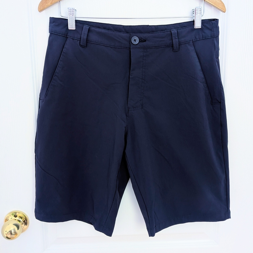 Oakley Men’s Tailored Flat Front Shorts – Navy Blue, Waist 32 #11